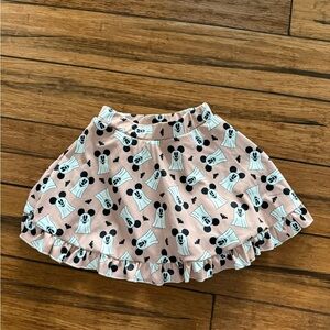 Disney Mickey Ghost skirt with built in shorts. From The Magic Box, size 5/6.